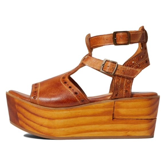 Bed Stu Wedge Sandals - Picture 4 of 5